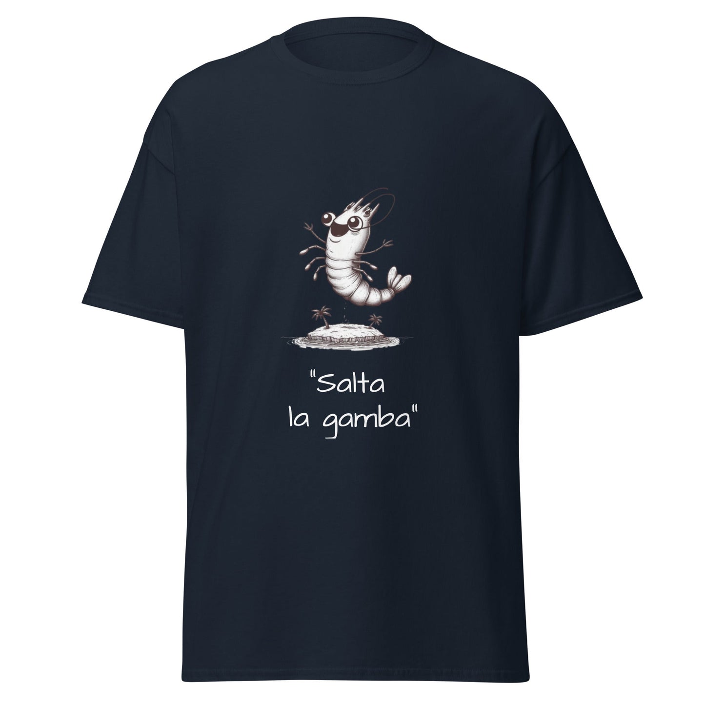 Camiseta clásica unisex. Salta la gamba. - Nemessis Shop