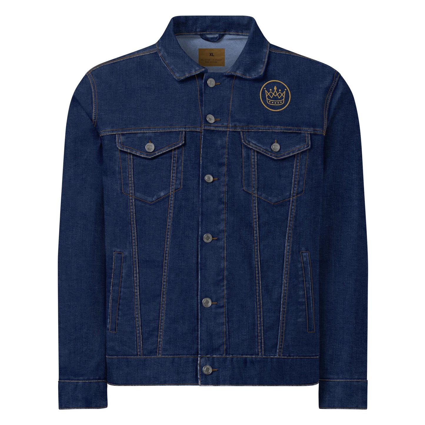 Chaqueta denim unisex. Corona. - Nemessis Shop