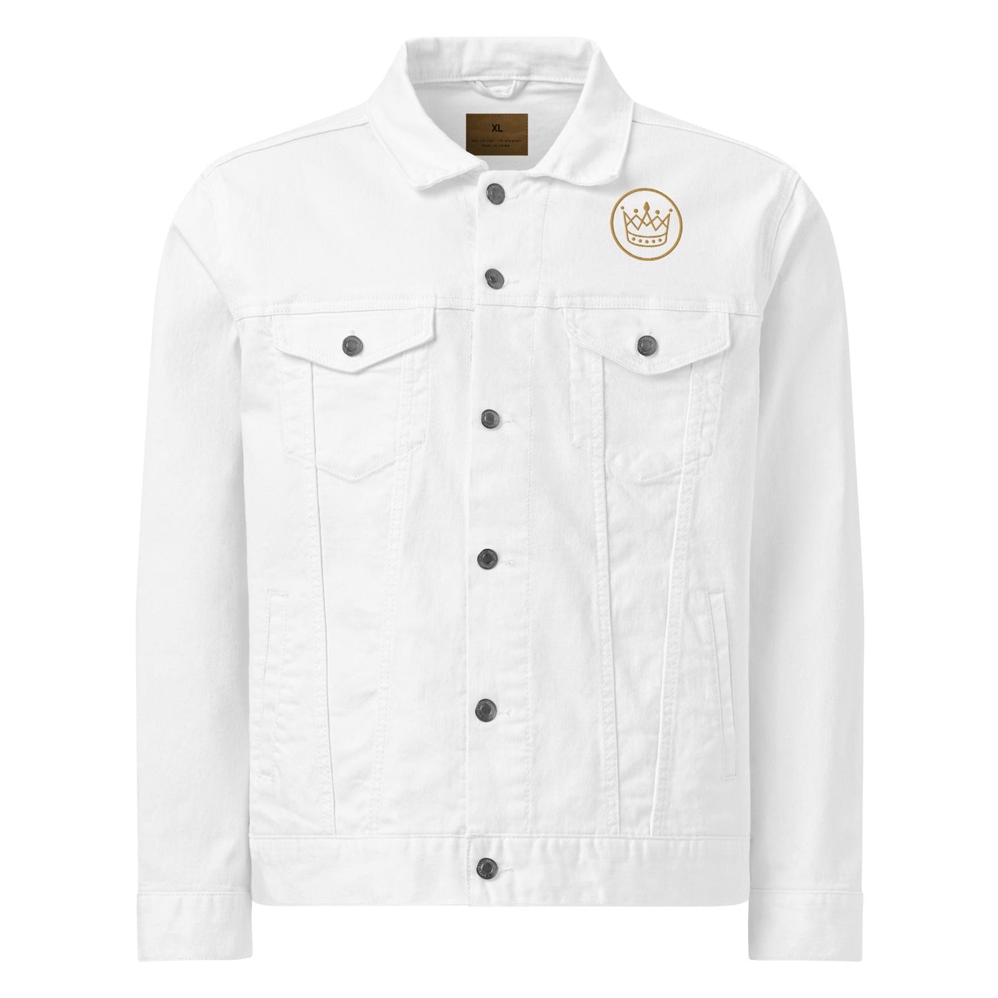 Chaqueta denim unisex. Corona. - Nemessis Shop