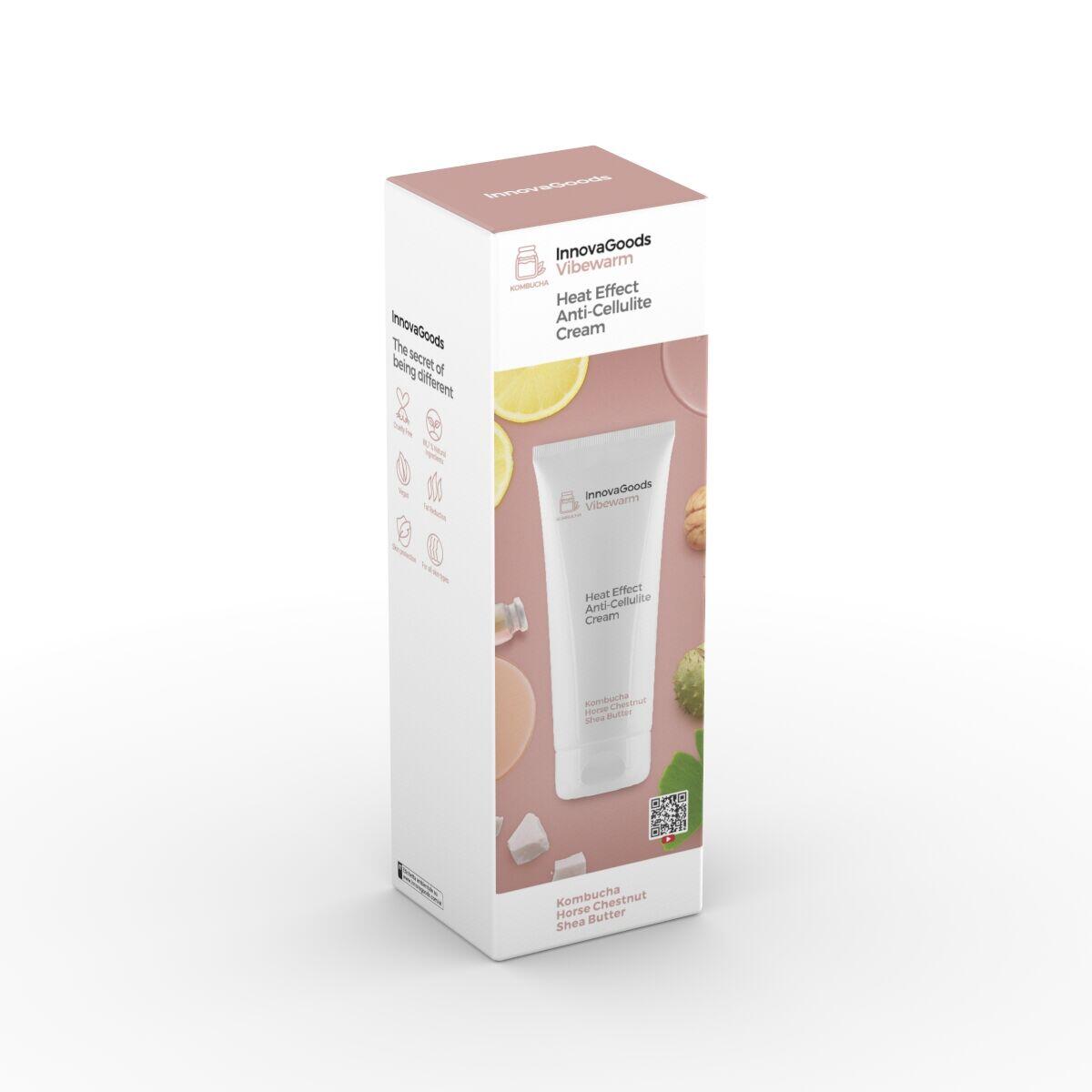 Crema Anticelulítica Efecto Calor Kombucha Vibewarm 200 ml