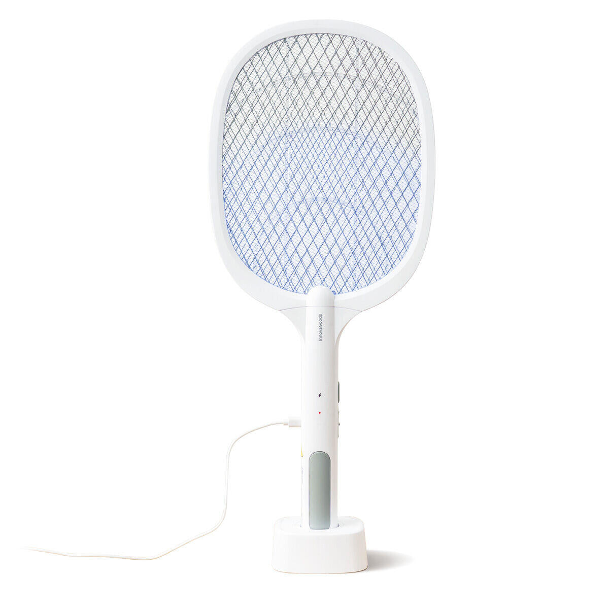 Raqueta Matainsectos Recargable con Luz UV 2 en 1 Elecfly