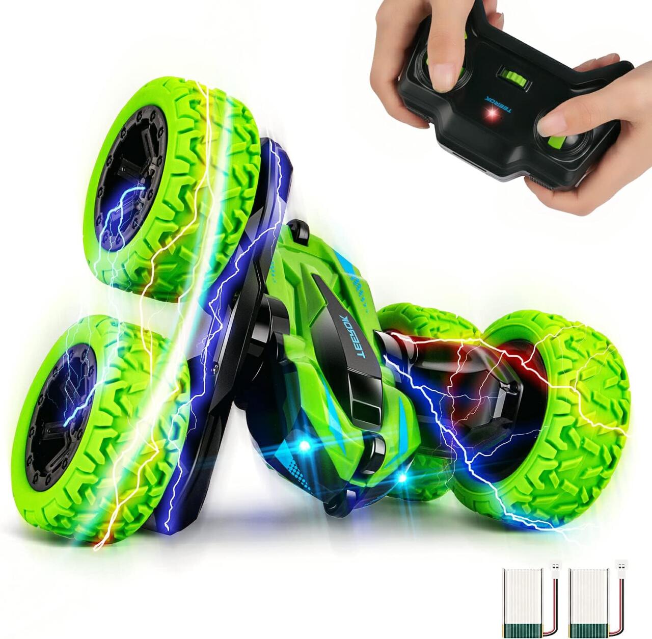Auto Radiocontrol para Niños con Doble Rotación – 2.4G y Giro de 360 Grados