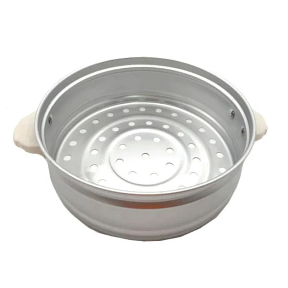 Olla eléctrica para arroz con vaporera y tapa de cristal. 1,5L
