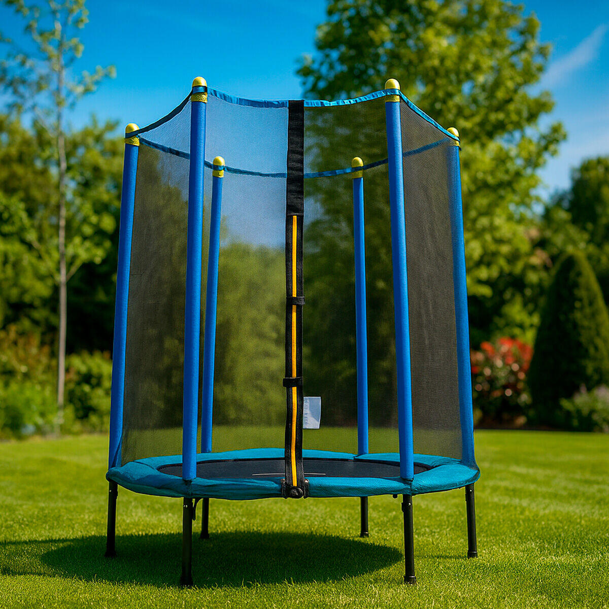 Cama Elástica Infantil con Red de Seguridad Zuply
