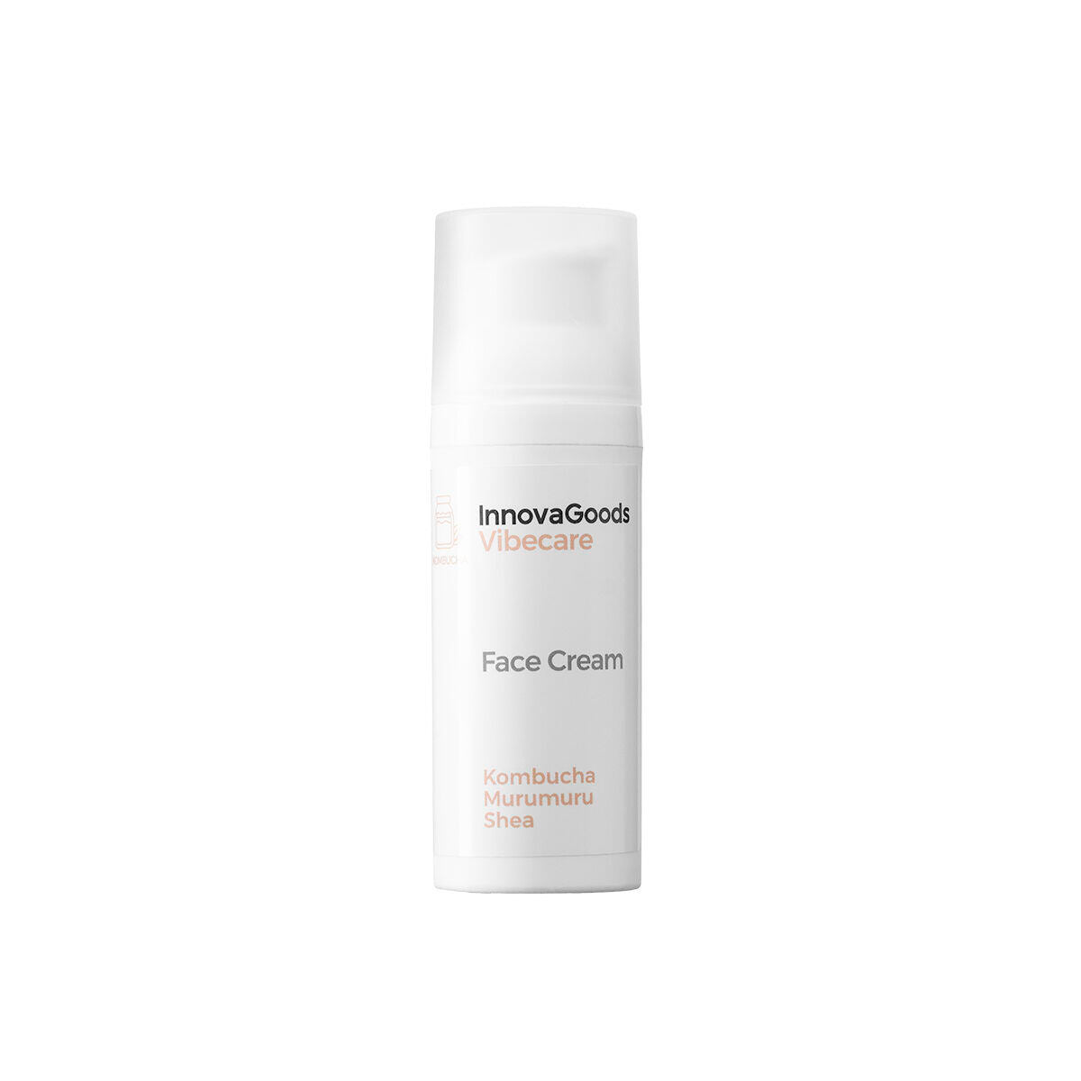 Crema Facial Hidratante Kombucha Vibecare 50 ml