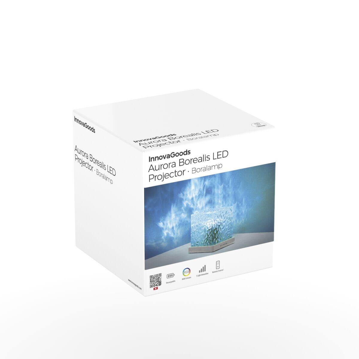 Proyector LED de Auroras Boreales Recargable Boralamp