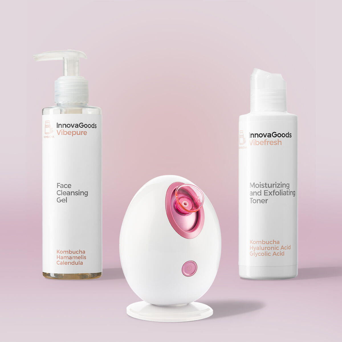 Pack Tratamiento Facial Limpieza Profunda Kombucha
