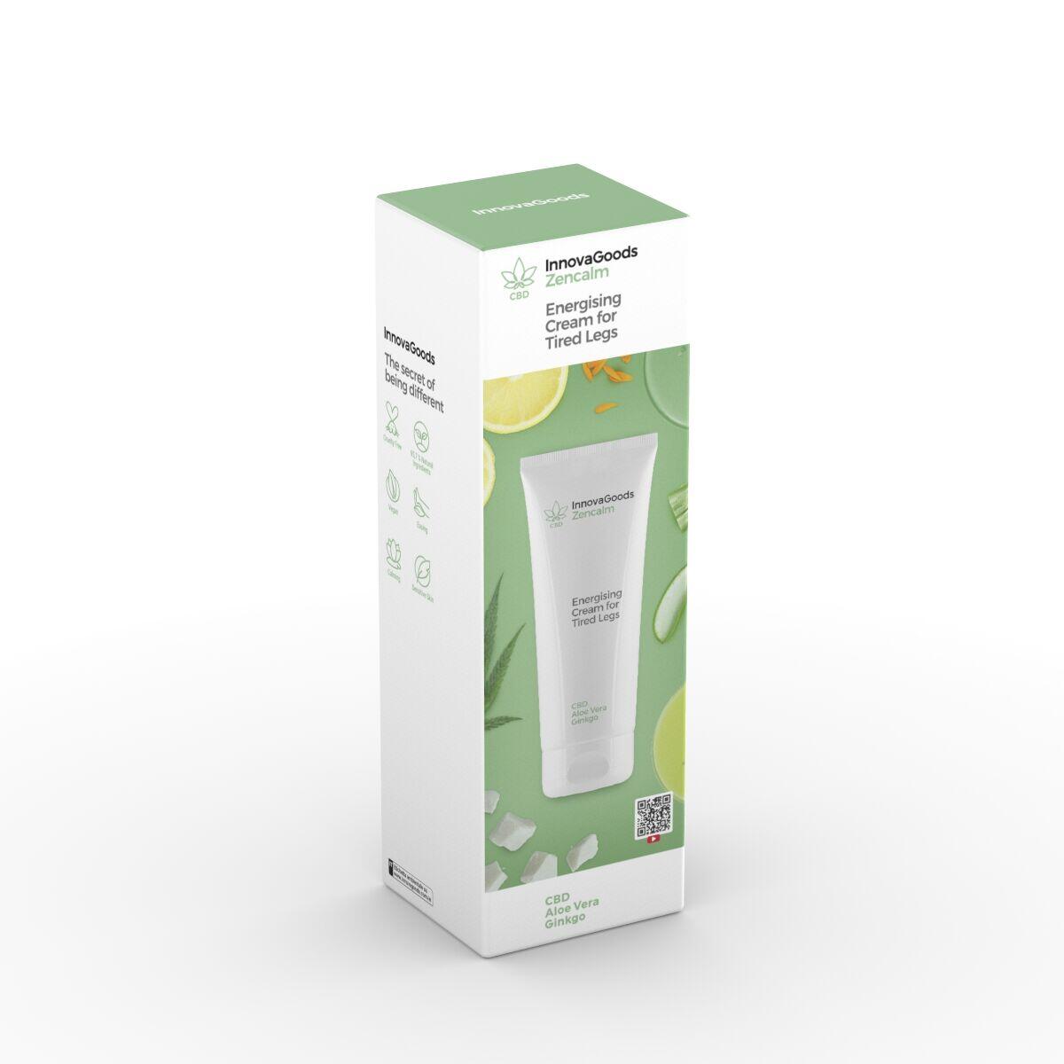 Crema para Piernas Cansadas Energizante CBD Zencalm 200 ml