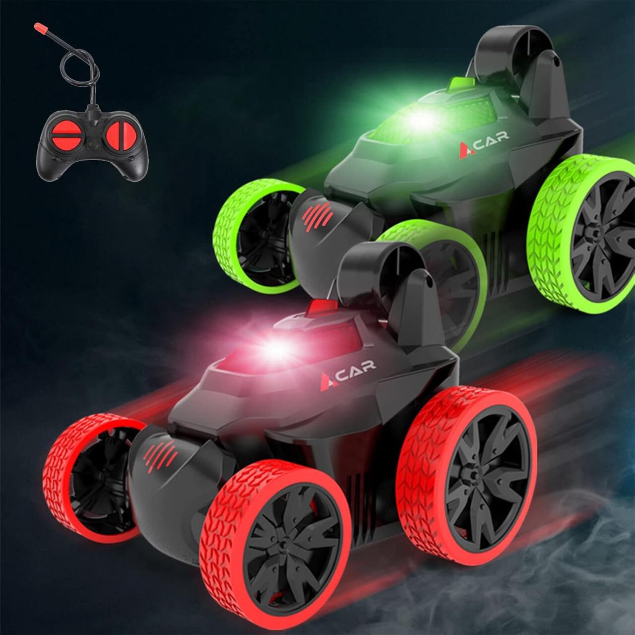 Coche teledirigido acrobático - Giros y Volteos