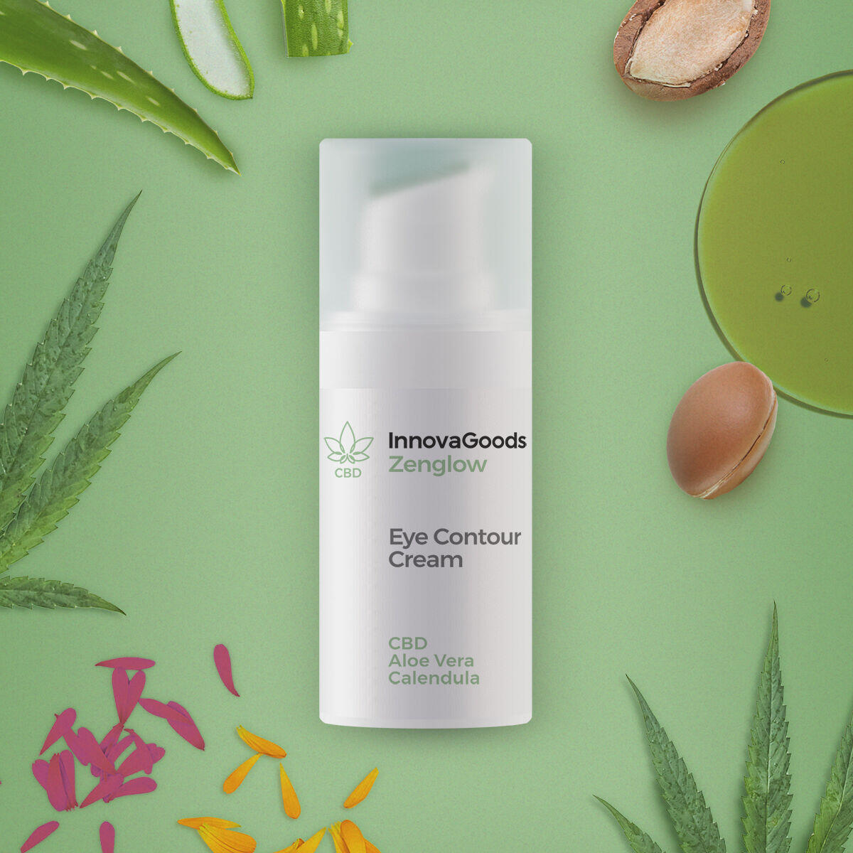 Contorno de Ojos CBD Zenglow 15 ml