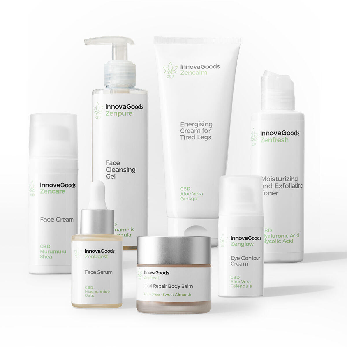 Pack de Rutina Facial y Corporal CBD