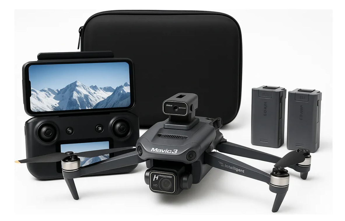 Dron D23, 4K, Sensor obstáculo 2 Cámaras