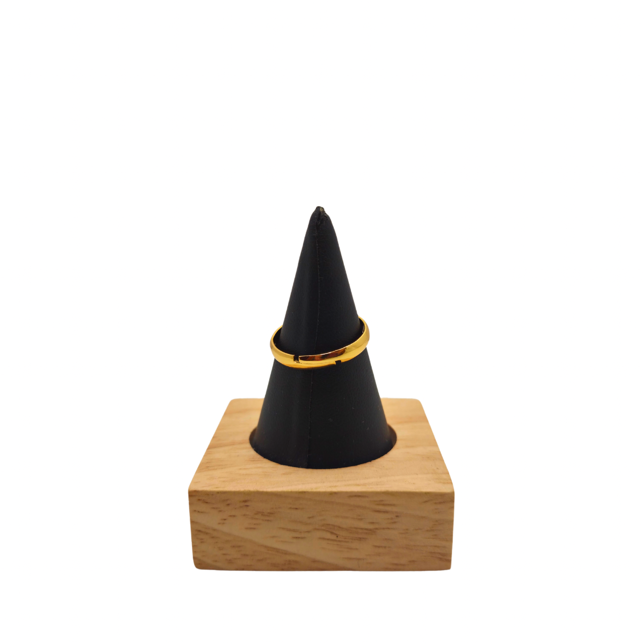 Conjunto de Joyería Floral Geométrica Azul 100% Acero Bañado en Oro 18K