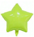 Globo personalizado estrella multicolor