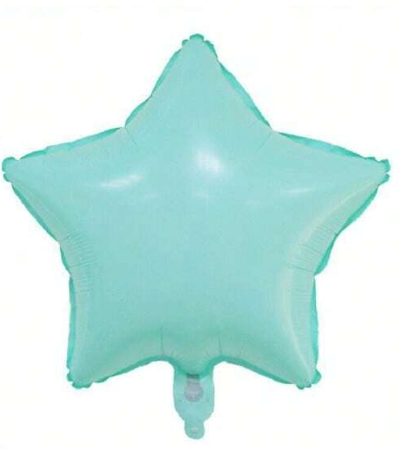 Globo personalizado estrella multicolor