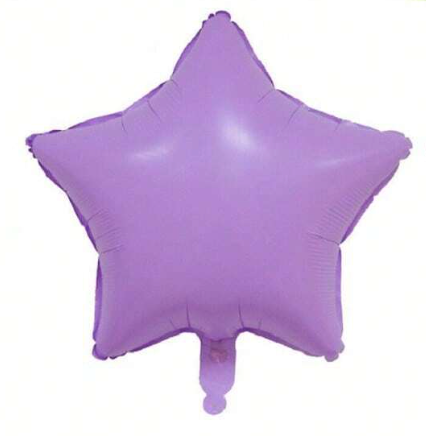 Globo personalizado estrella multicolor