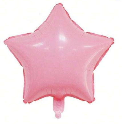 Globo personalizado estrella multicolor