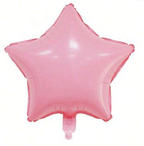 Globo personalizado estrella multicolor