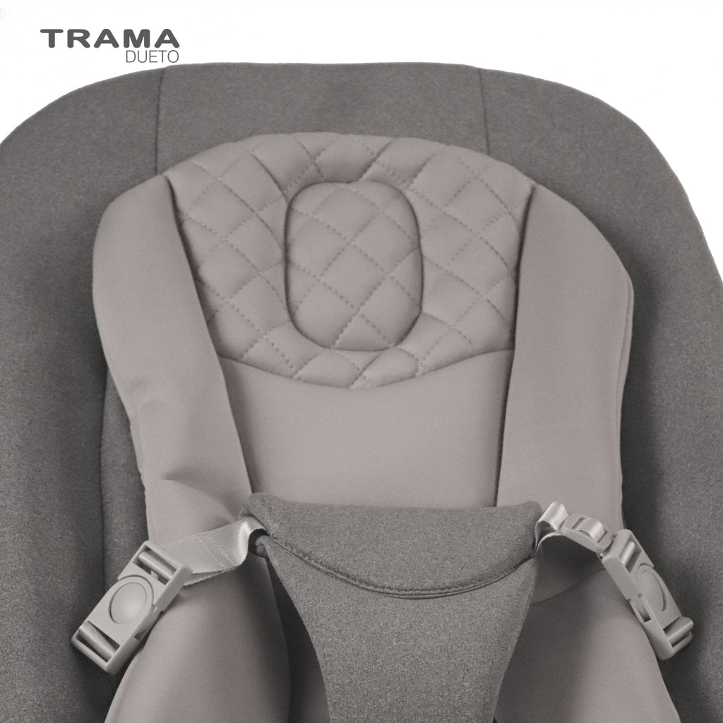 TRONA DUETO BLANCO MATE/HAYA/VERDE MINT DE TRAMA