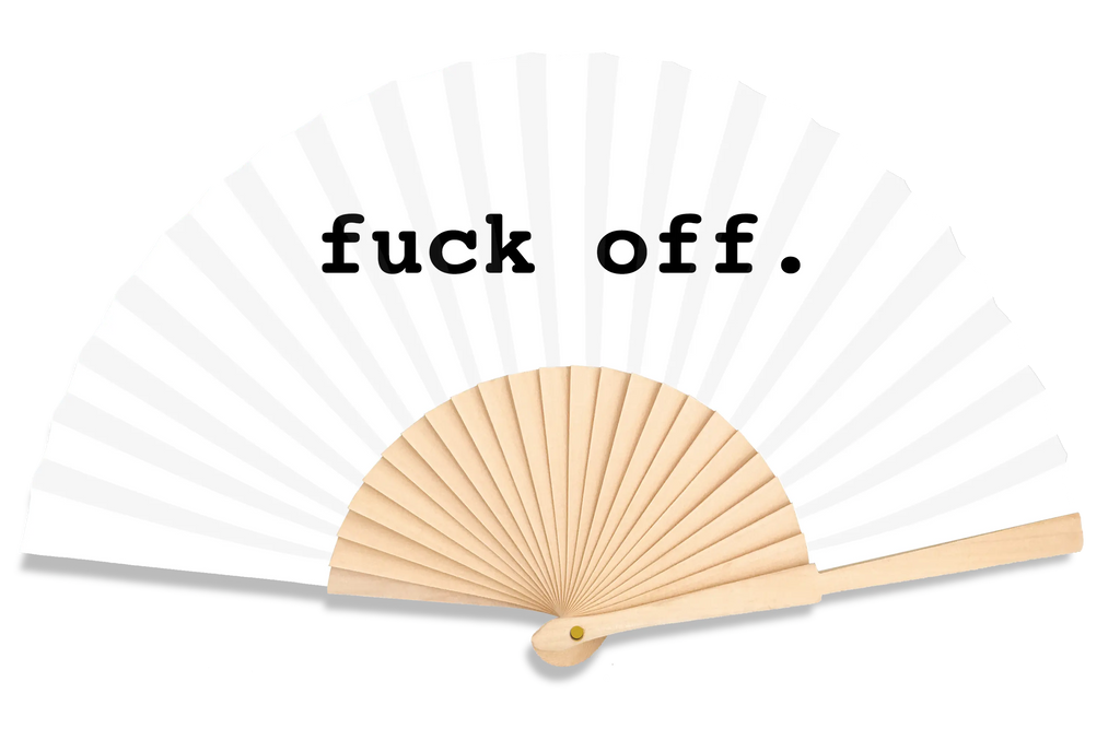 Fuck Off 23cm fan