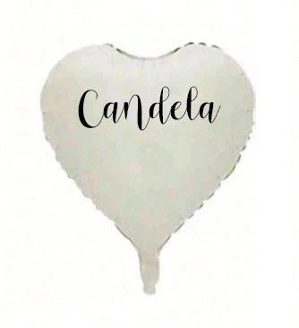 Globo de helio personalizado corazón