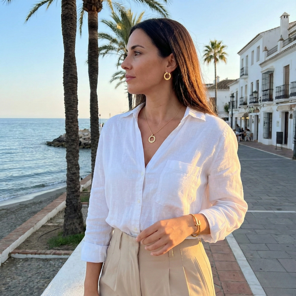 Conjunto Motif Clou Élégance