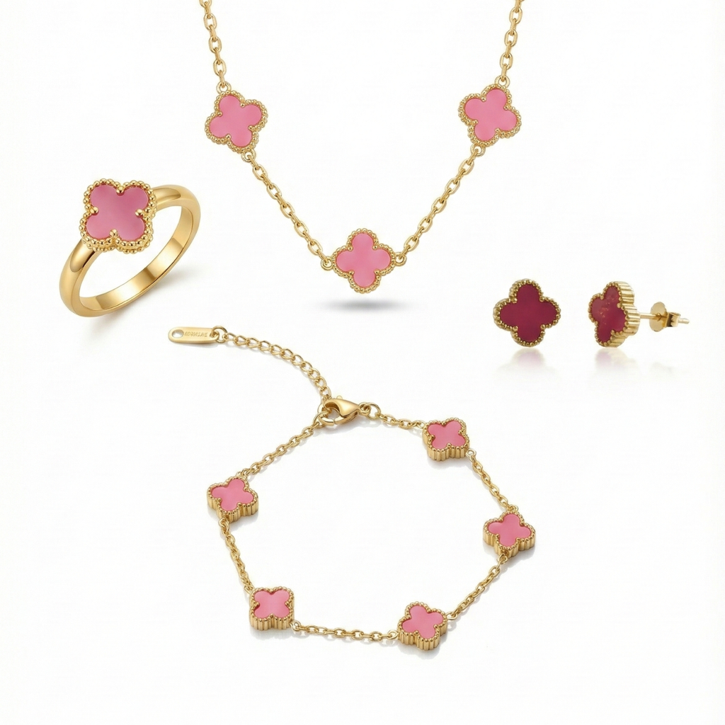 Conjunto Trébol Rosé Signature