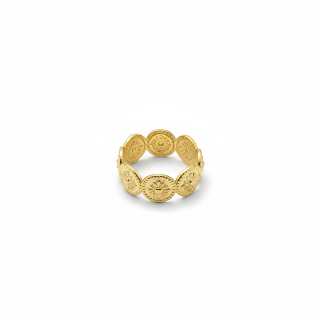 Anillo Medallón Antique