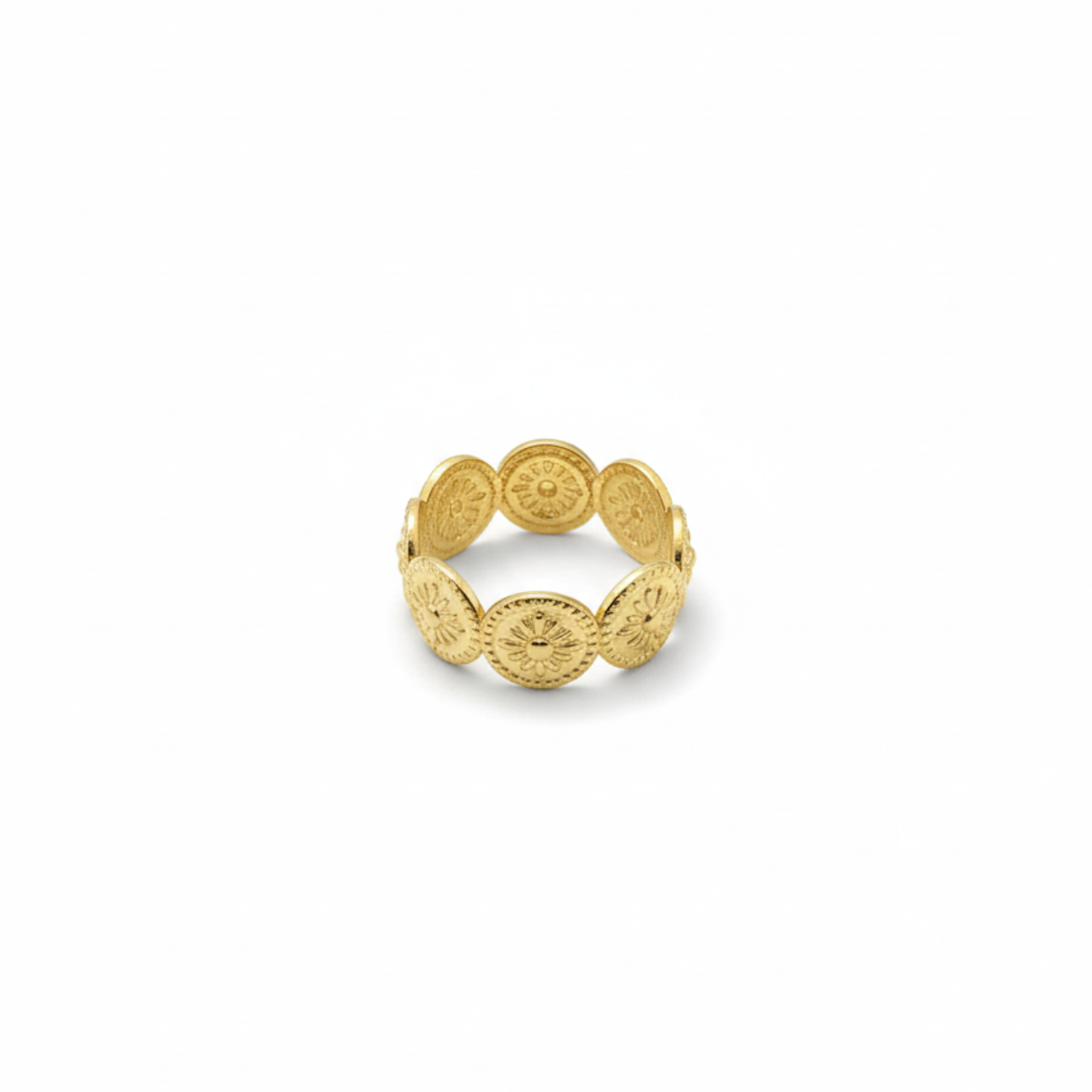 Anillo Medallón Antique