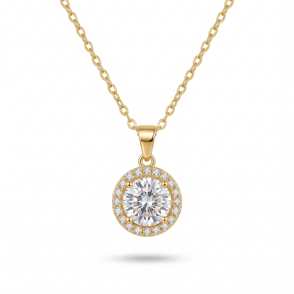 Collar Radiant Solitaire
