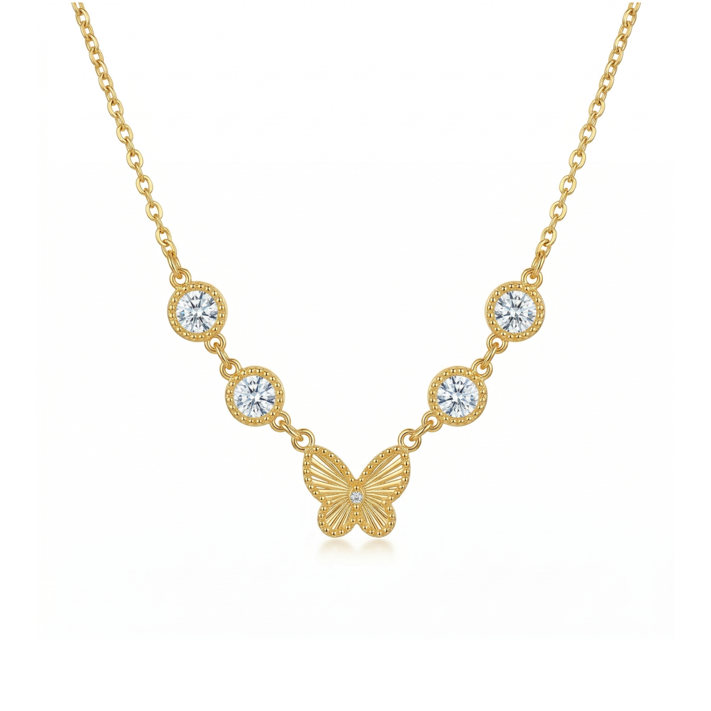 Collar Aura de Mariposa