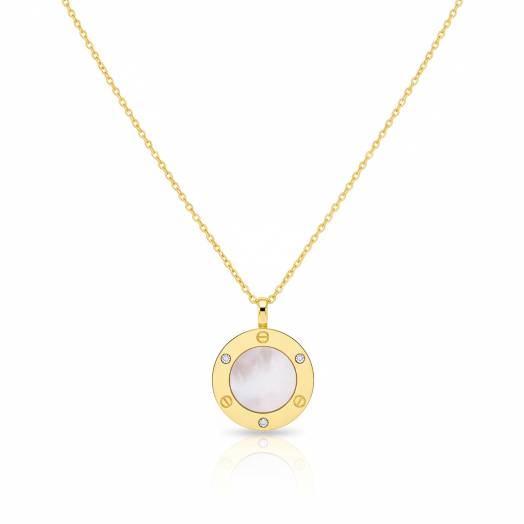 Collar & Pendientes L’Essence Nacre