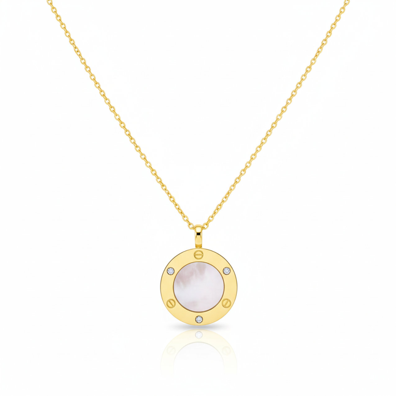 Collar & Pendientes L’Essence Nacre