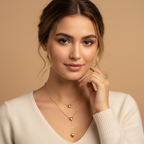Collar Triple Coeur