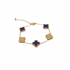 Conjunto Trébol Bleu Royale