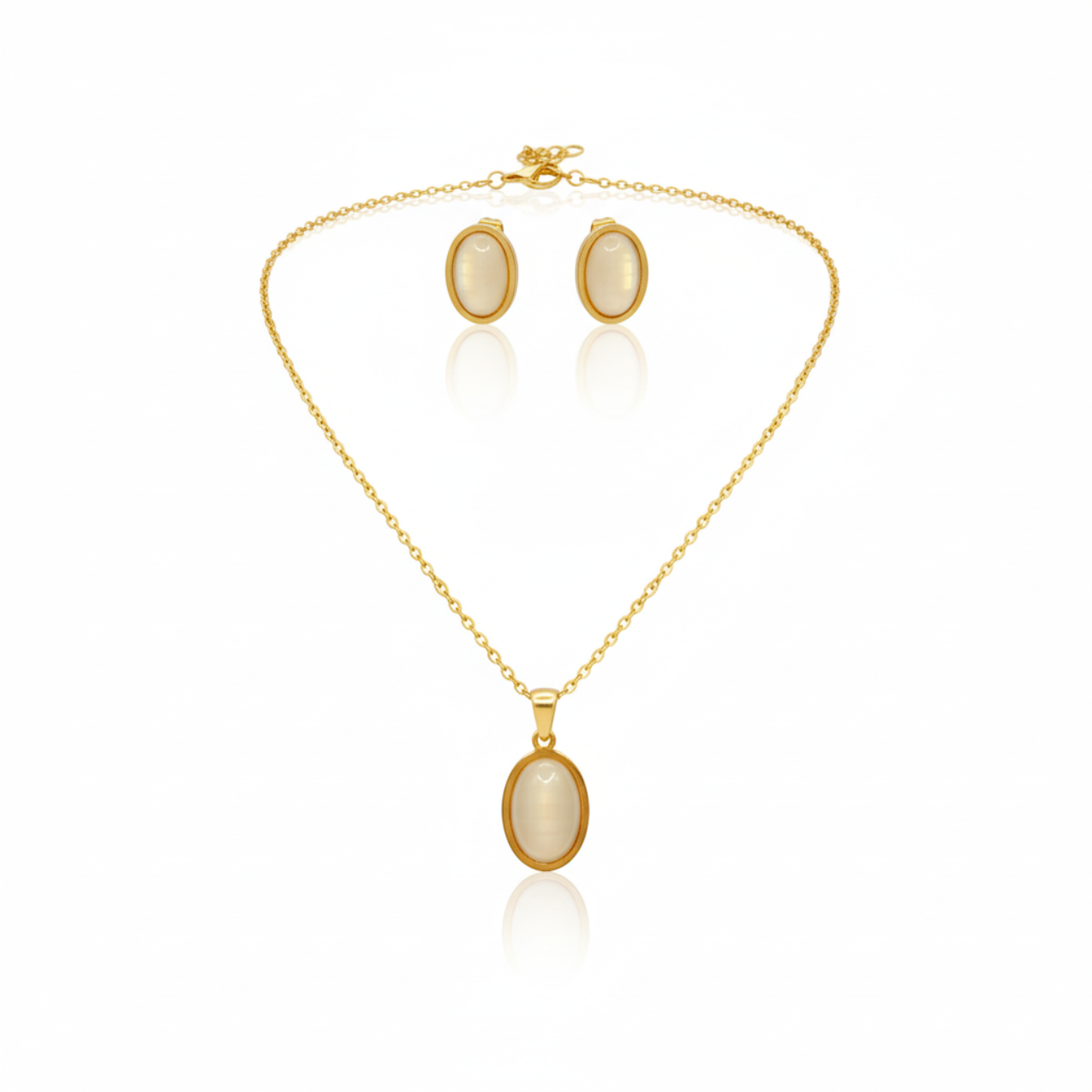 Conjunto Ovale Nacré