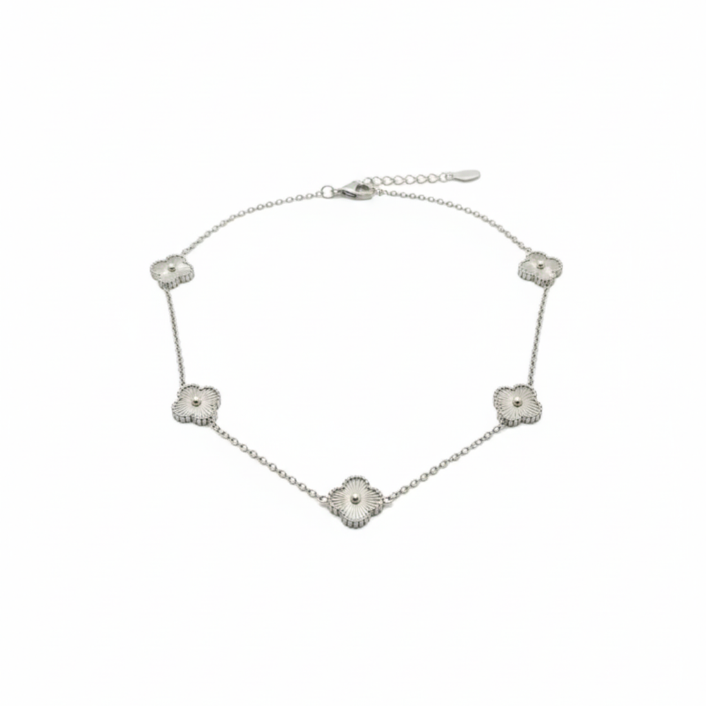Collar Trébol Céleste