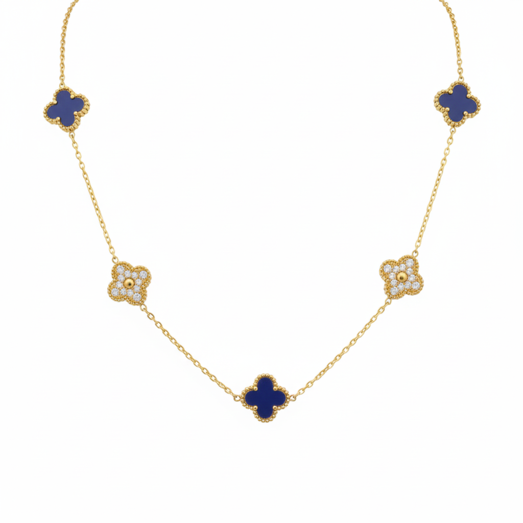 Conjunto Trébol Bleu Royale