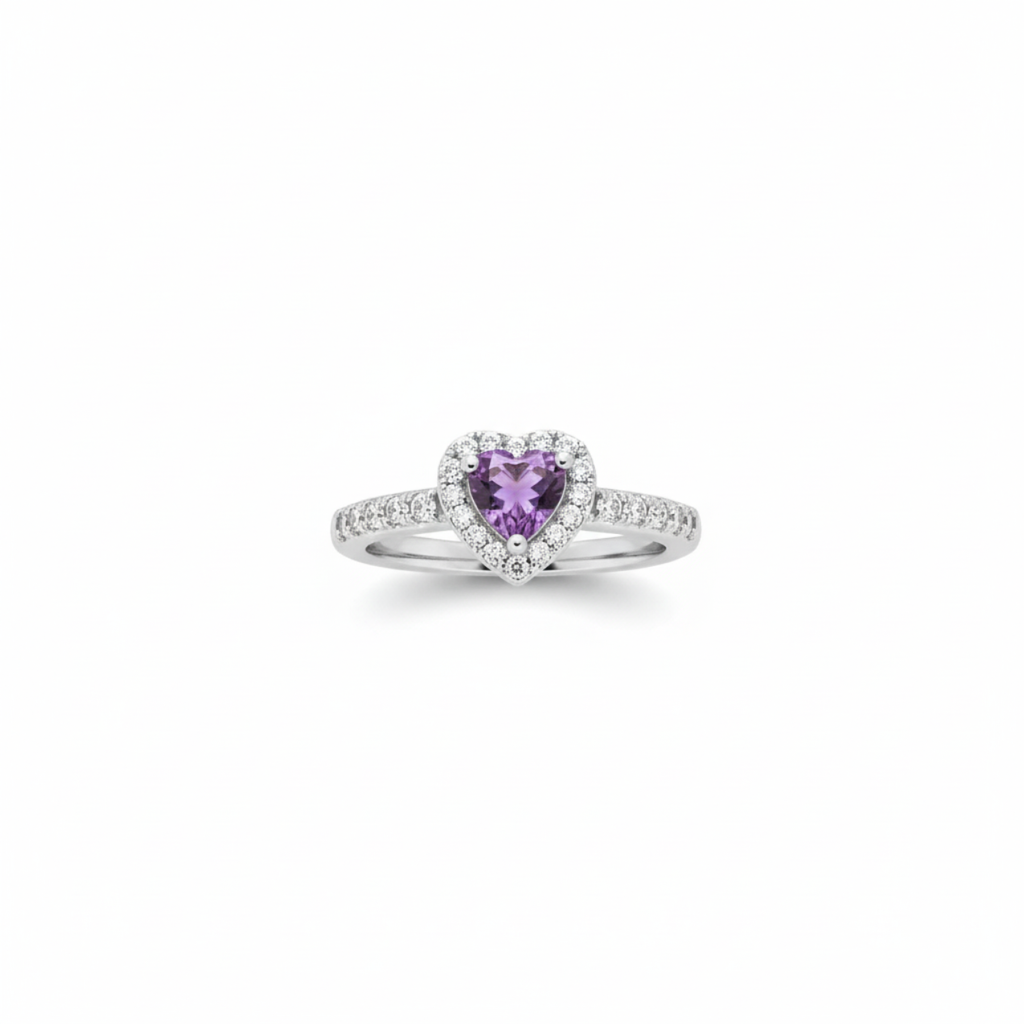 Anillo Violet Halo Suprême