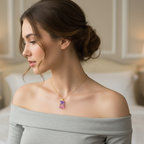 Collar Silueta Violette Royale