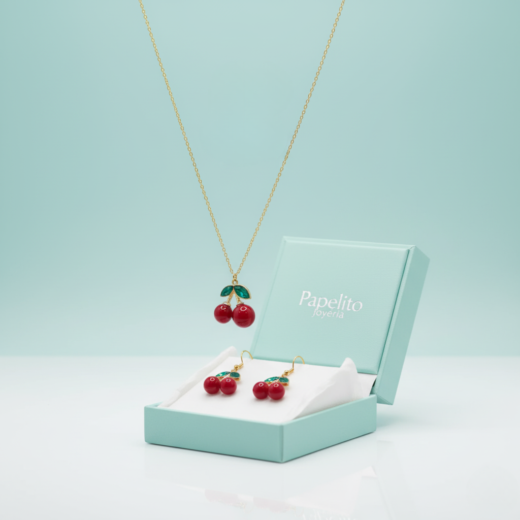 Conjunto Cherry Drop Allure