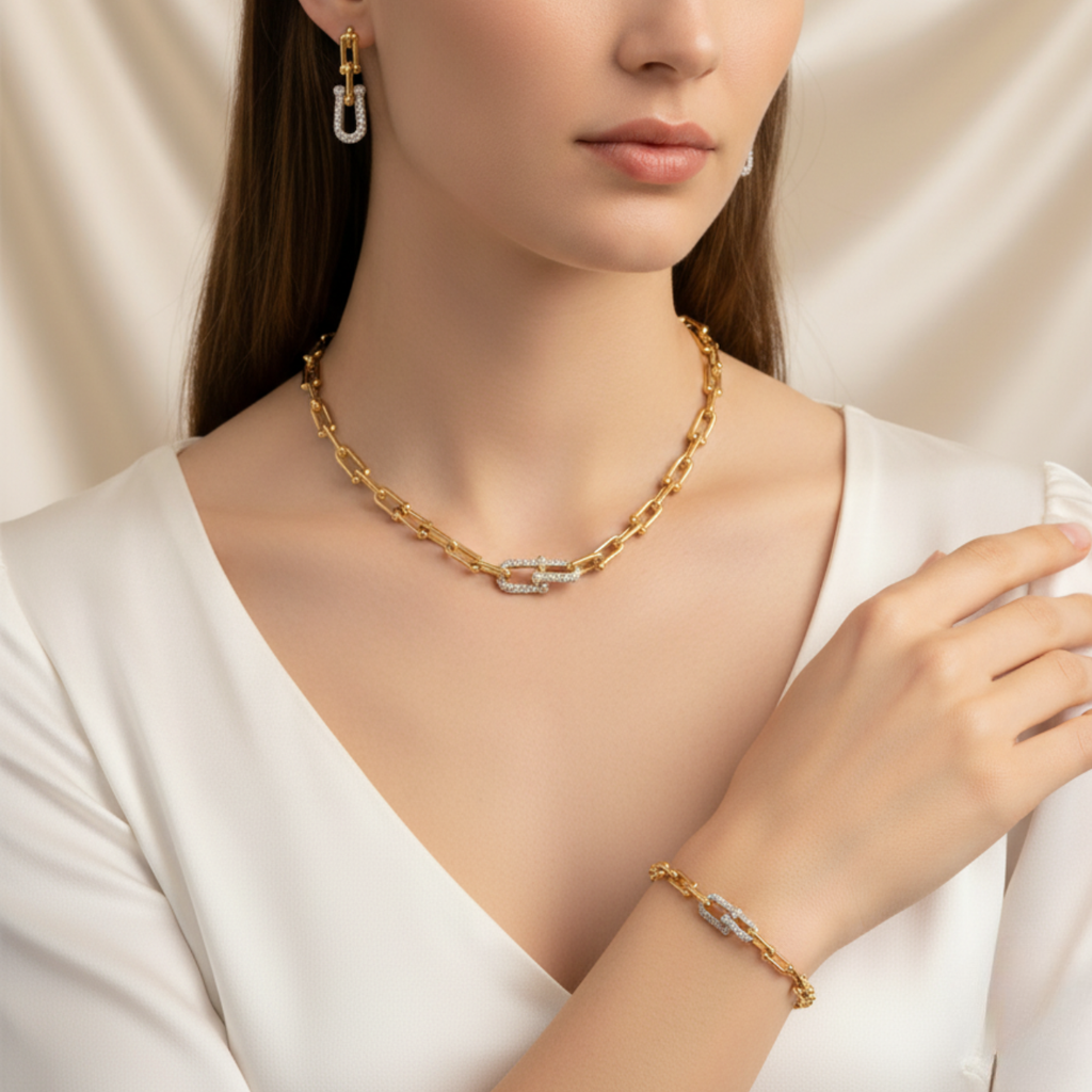 Conjunto Modern Chain Lumière