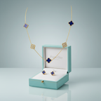 Conjunto Trébol Bleu Royale