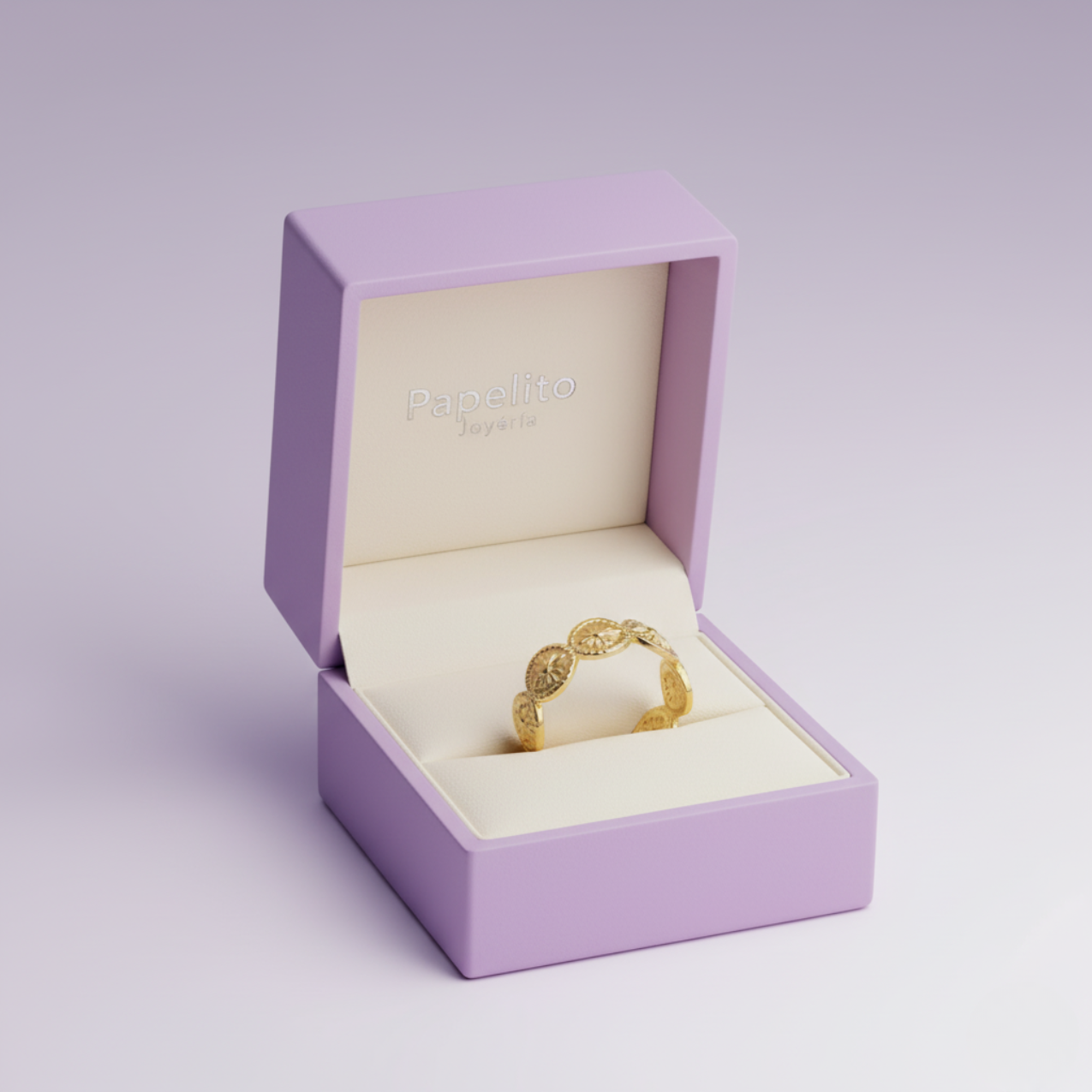 Anillo Medallón Antique