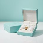 Collar Triple Anillo con Colgantes de Trébol y Circonita 100% Acero Bañado en Oro 18K