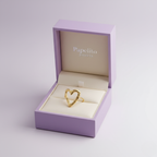 Anillo Cœur Sculpté