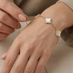 Pulsera Infinite Clover de Pureza Luxe
