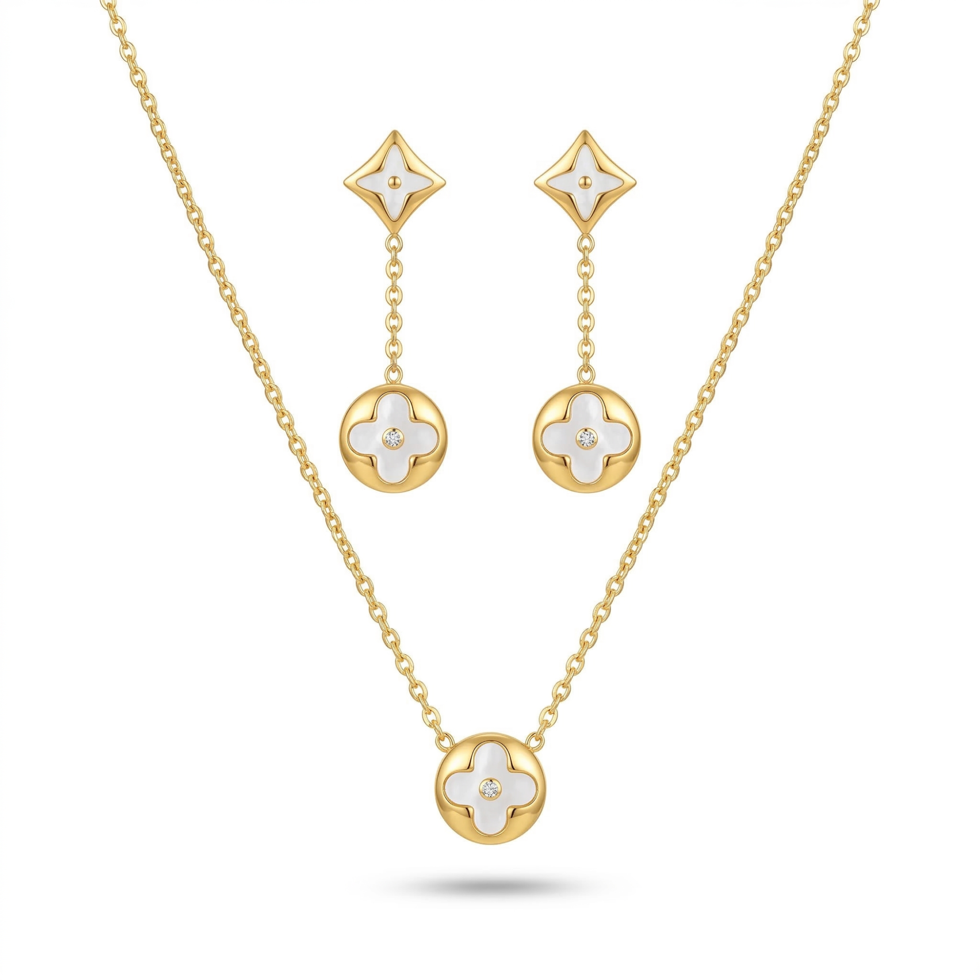 Conjunto Ivory Clover Allure
