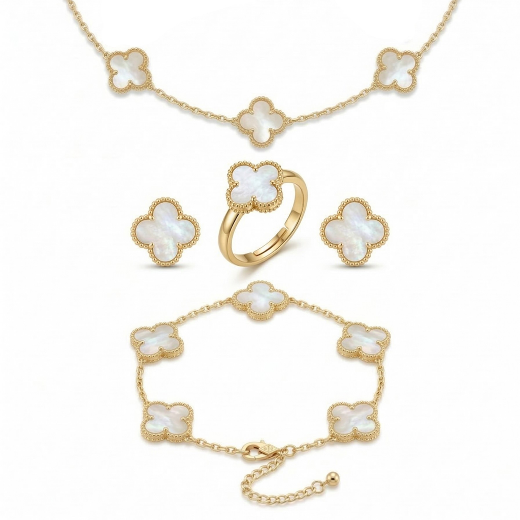 Conjunto Trébol Nacre Signature