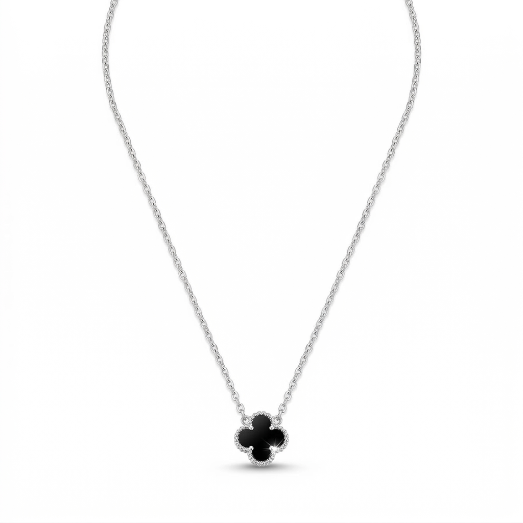 Conjunto Trébol Noir Argenté